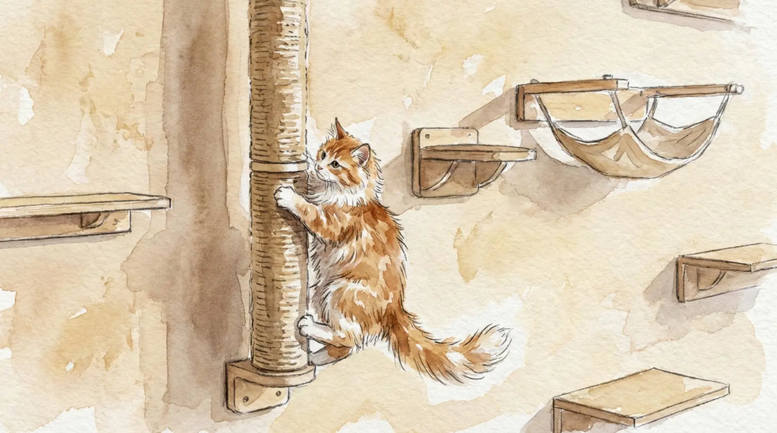 Why Cats Scratch Your Sofa (And How a Vertical Wall Scratcher Solves It)